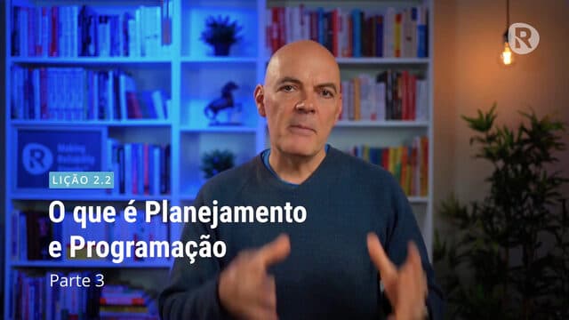 Planejamento vs Programação
