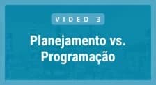 Planning vs Scheduling PT