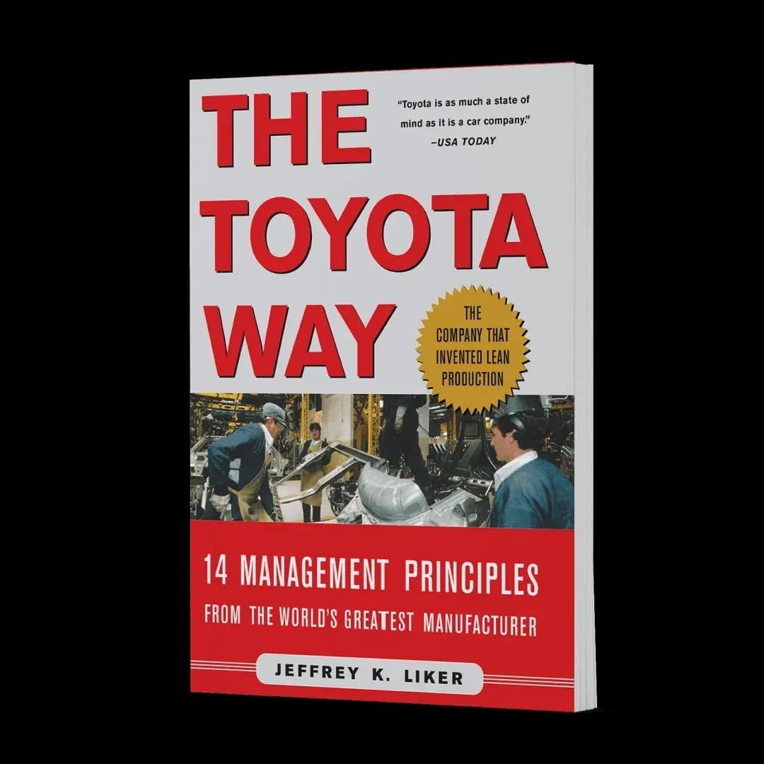 The Toyota Way by Jeffrey Liker, book cover