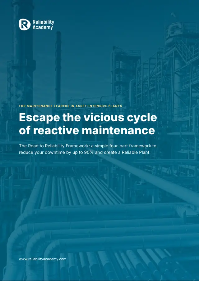 Cover of the Road to Reliability Framework guide