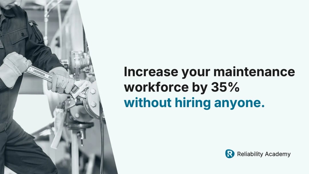 increase maintenance workforce productivity by 35 percent without hiring more staff