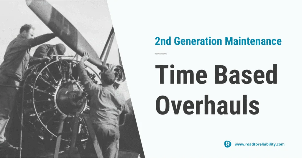 Time based overhauls dominated before RCM